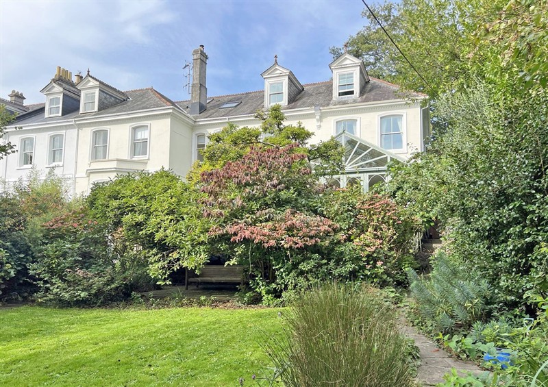 The garden in Trenare at Trenare, Truro