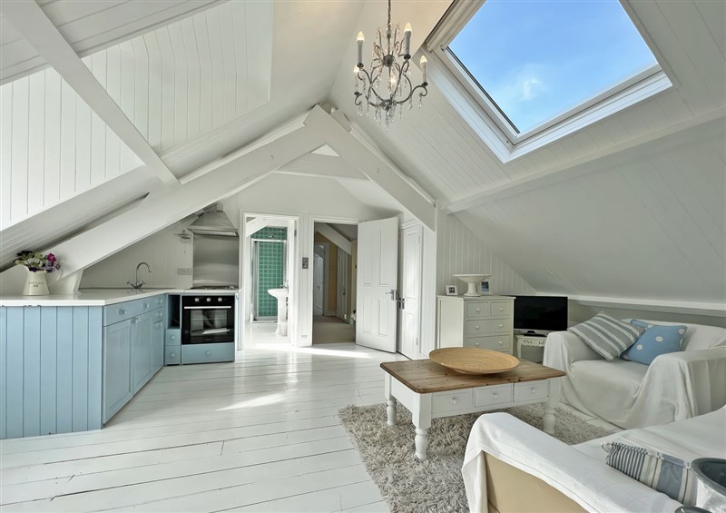 The living area at Trenare, Truro