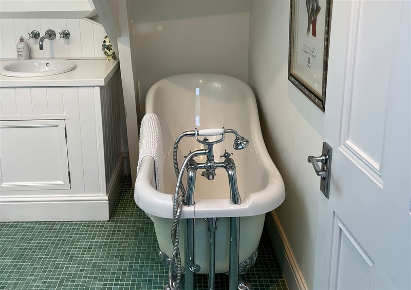 This is the bathroom at Trenare, Truro