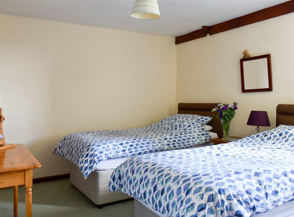 Twin bedroom at Stable Cottage, 