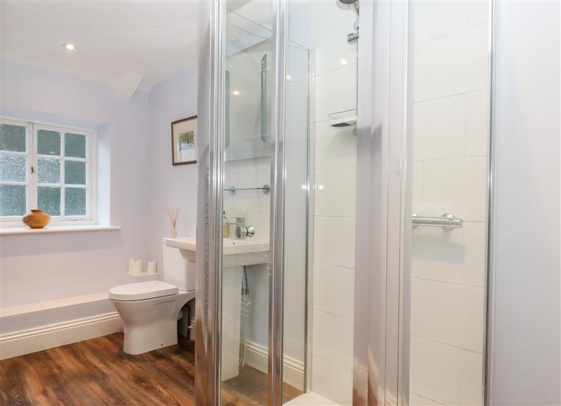 The bathroom at Trentishoe Coombe, Parracombe