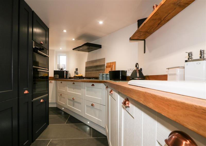 This is the kitchen at Trenwith Bridge Cottage, St Ives