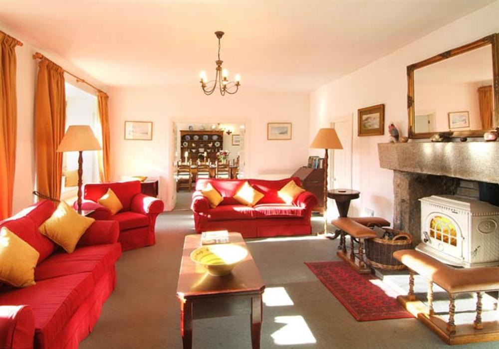 Living room (photo 2) at Tretawn Farmhouse, St Kew, North Cornwall