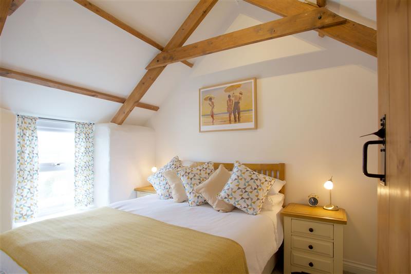 Double bedroom at Trethun, Pothleven, Cornwall
