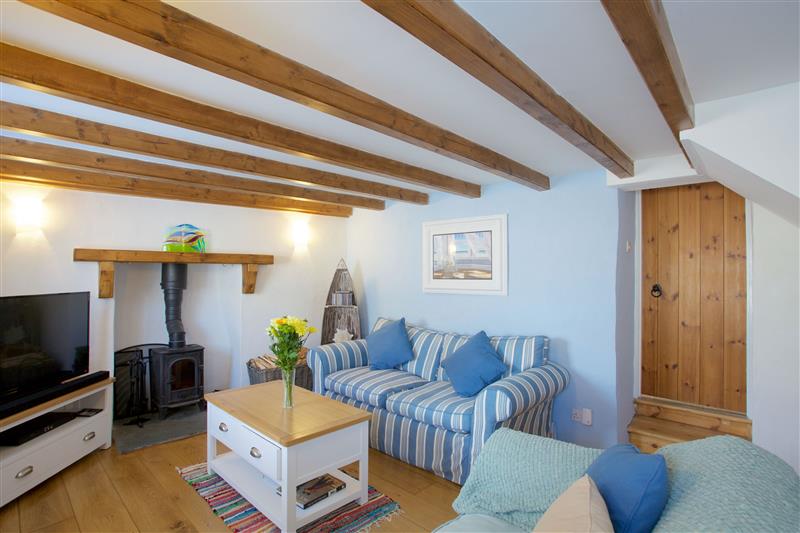 Living room at Trethun, Pothleven, Cornwall