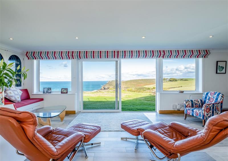 Relax in the living area at Trevan House (Lundy), Polzeath
