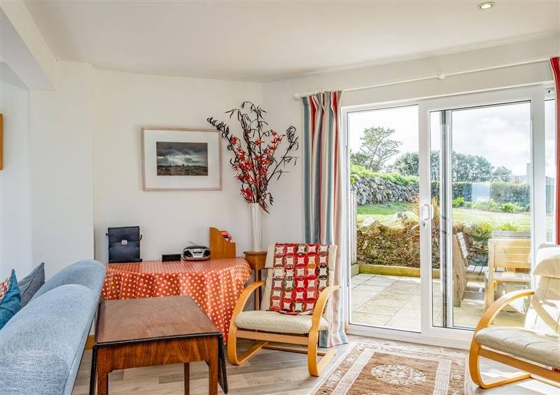 The living area at Trevan House (Lundy), Polzeath