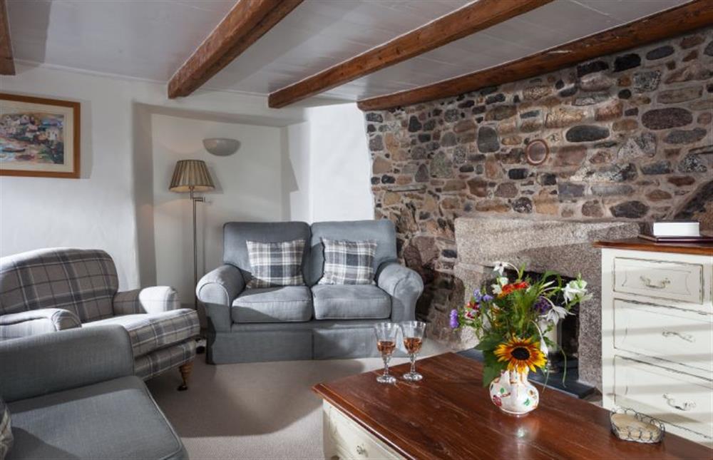 Trevarrow Cottage, Cornwall: Perfect for evenings in at Trevarrow Cottage, Coverack