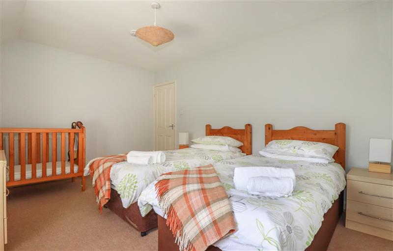A bedroom in Trevarthian Farm (Apartment) at Trevarthian Farm (Apartment), Kestle Mill near Quintrell Downs