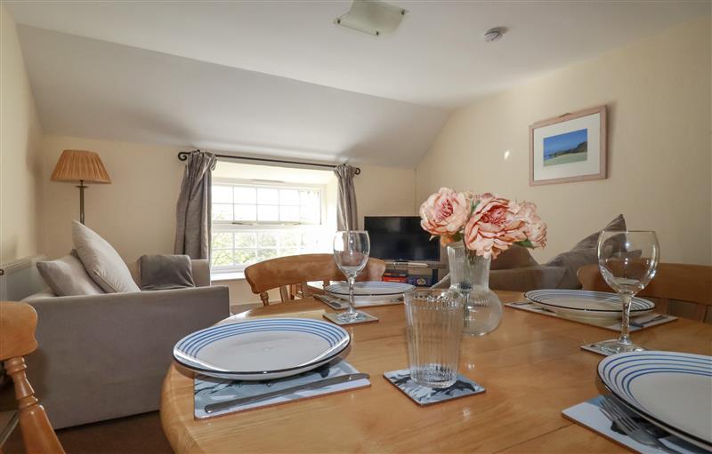 Enjoy the living room at Trevarthian Farm (Apartment), Kestle Mill near Quintrell Downs