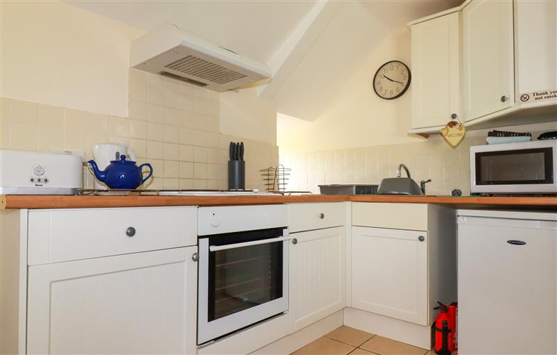 Kitchen at Trevarthian Farm (Apartment), Kestle Mill near Quintrell Downs