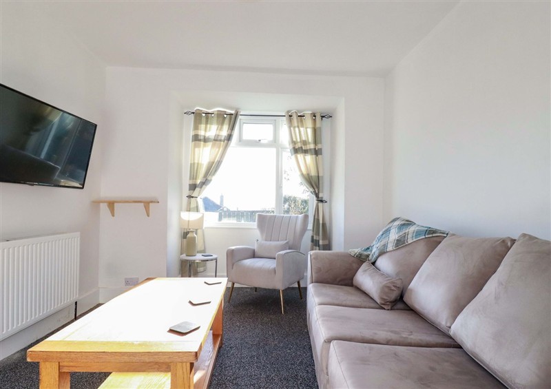 The living area at Trevarthian, St Austell