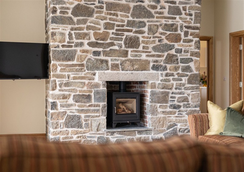 Enjoy the living room at Trevean, Mullion