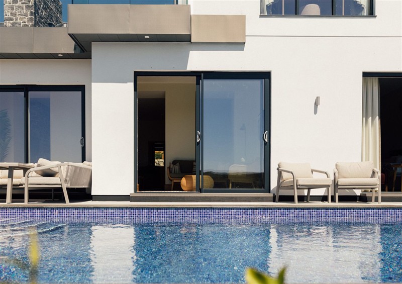 Spend some time in the pool at Trevean, Mullion