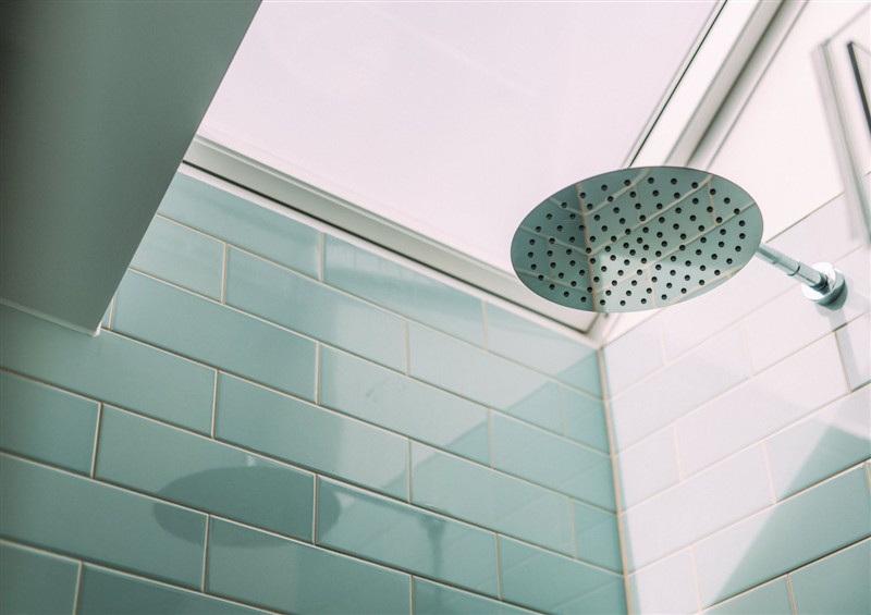 The bathroom at Trevean, Mullion