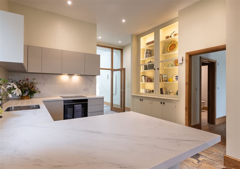 The kitchen at Trevean, Mullion