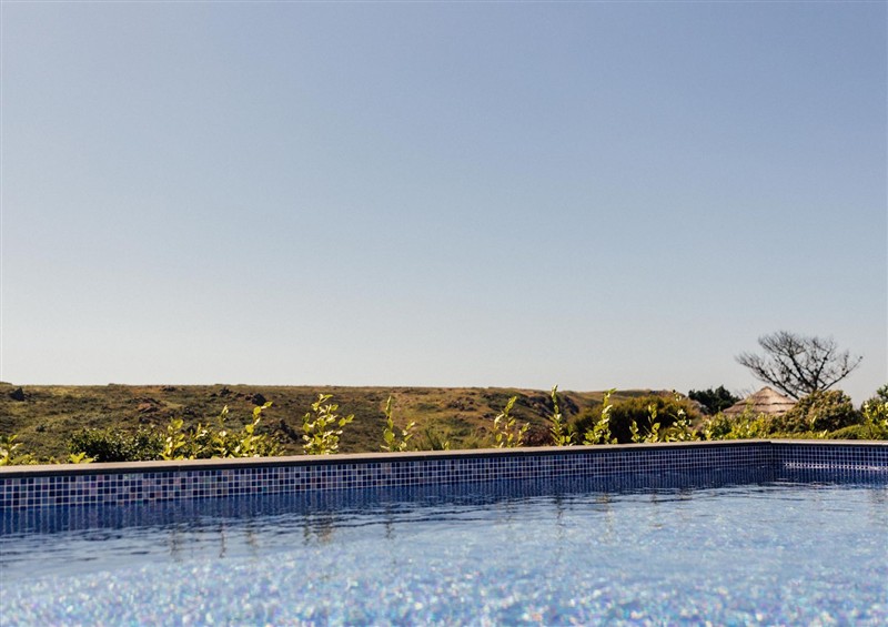 There is a pool at Trevean, Mullion