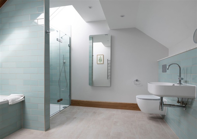 This is the bathroom at Trevean, Mullion