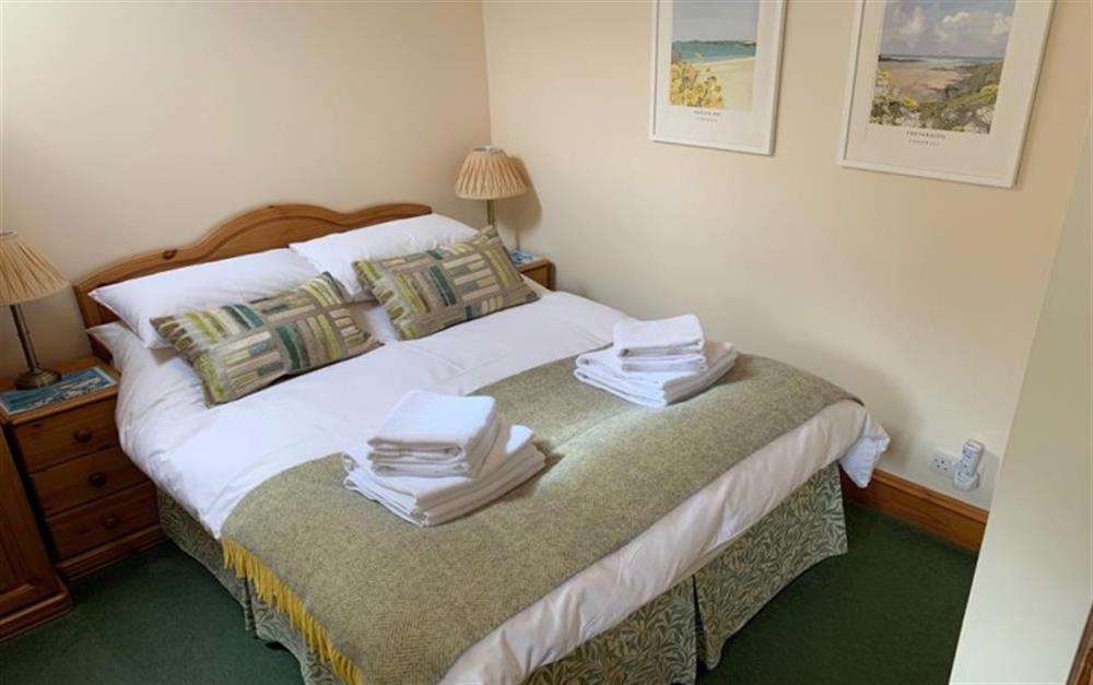 Double bedroom  at Treveglos Barn in St Merryn