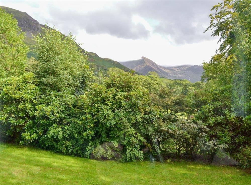 Beautiful views from the conservatory at Trevene in Buttermere, near Keswick, Cumbria