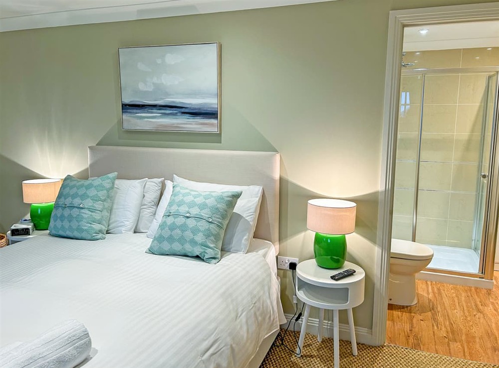 Double bedroom (photo 2) at Trevennen West in St Mawes, near Falmouth, Cornwall