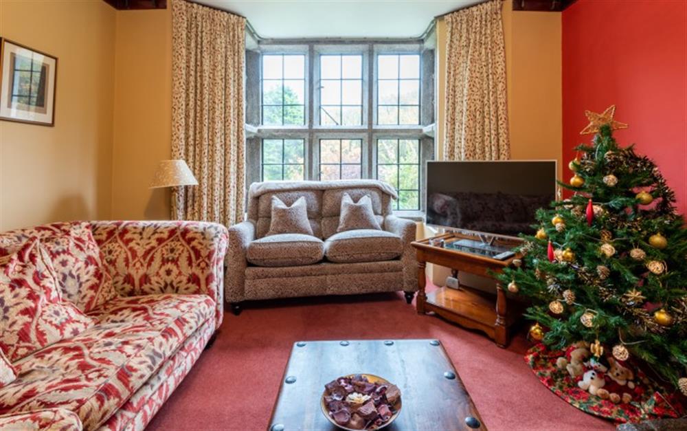 Enjoy the living room at Treverbyn Vean Lodge in St Neot