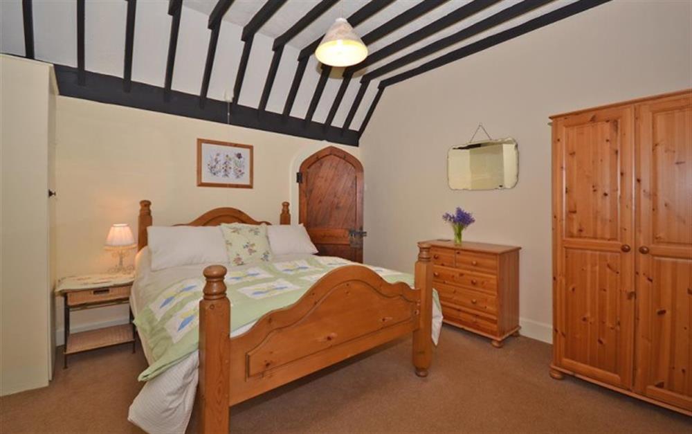 One of the large double bedroom on the first floor at Treverbyn Vean Lodge in St Neot