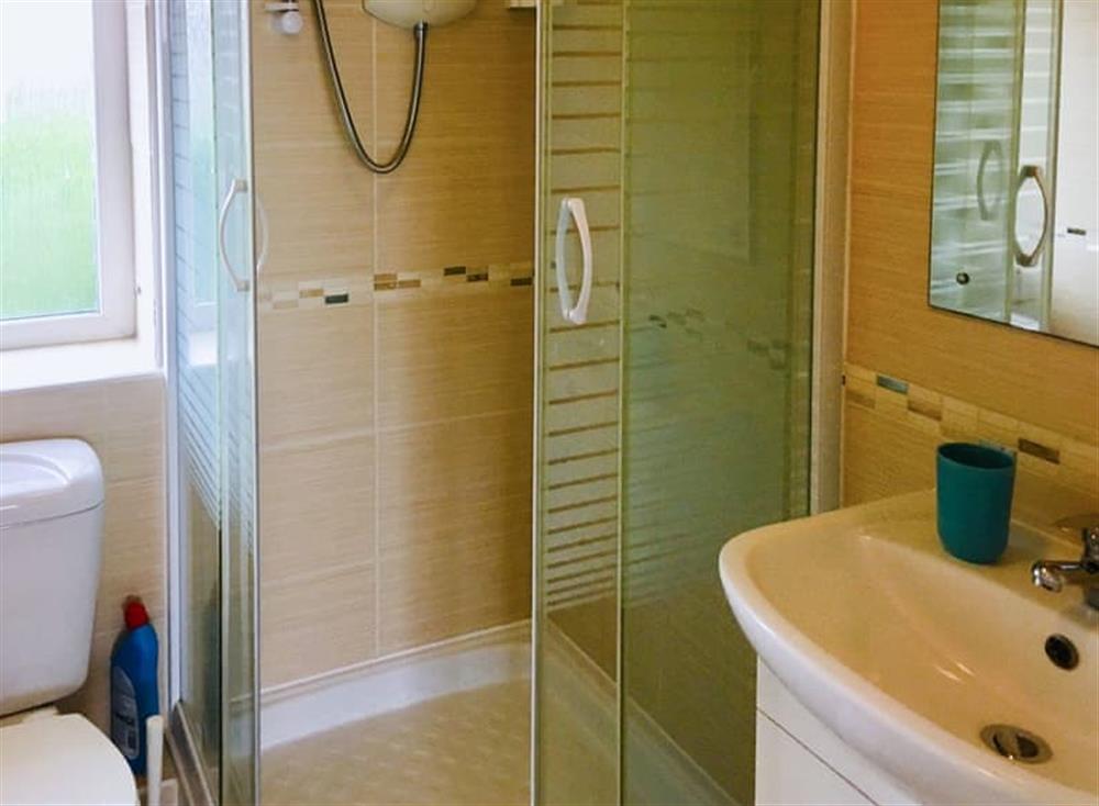 Shower room at Trevistas in Padstow, Cornwall