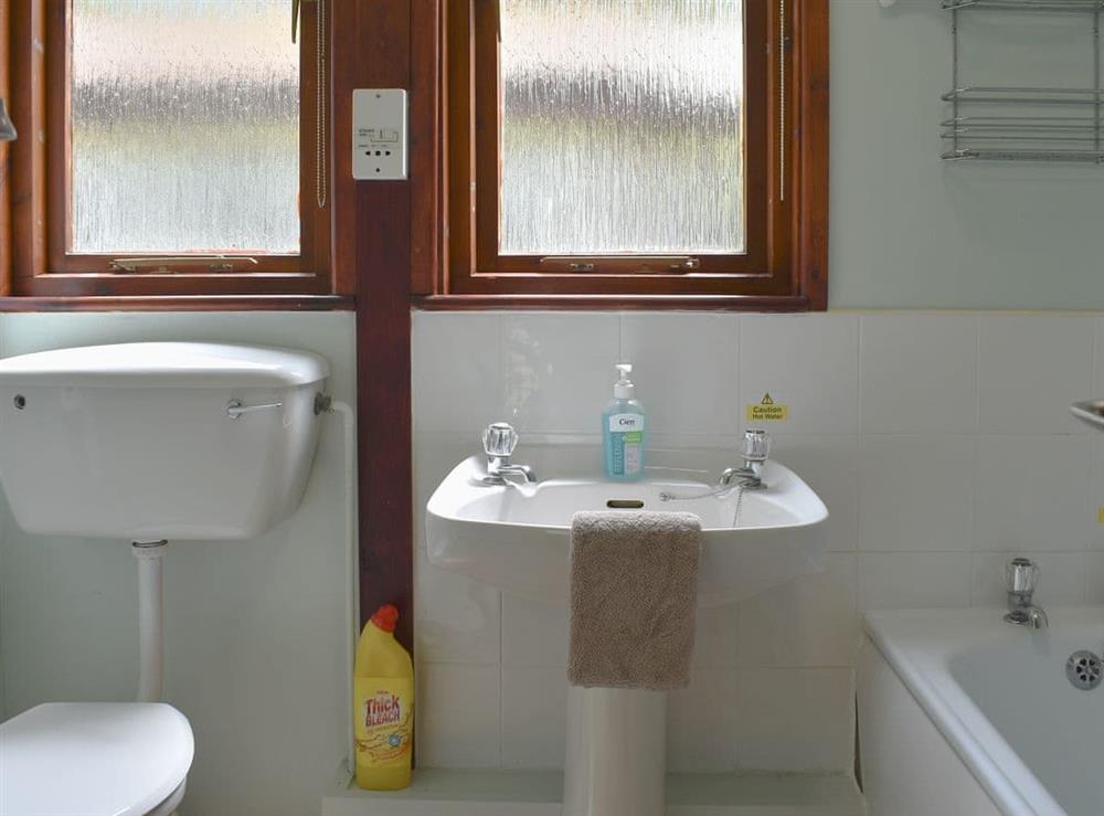 Bathroom at Trevithick Lodge in St Erth Praze, near Hayle, Cornwall