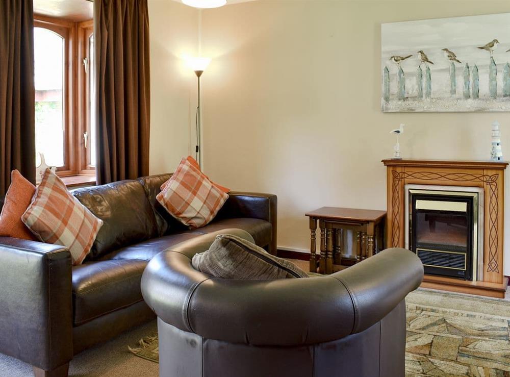 Living area at Trevithick Lodge in St Erth Praze, near Hayle, Cornwall