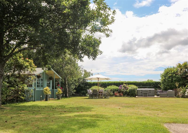 Enjoy the garden at Trevore Farmhouse, Chacewater