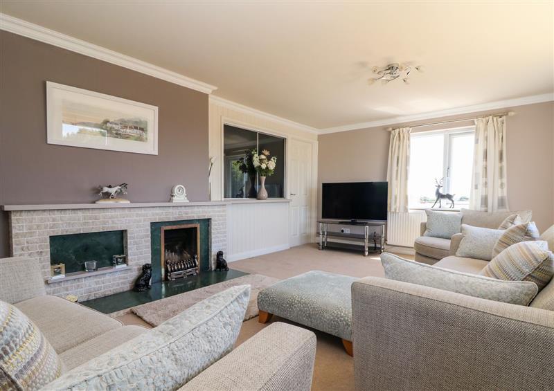 Relax in the living area at Trevore Farmhouse, Chacewater