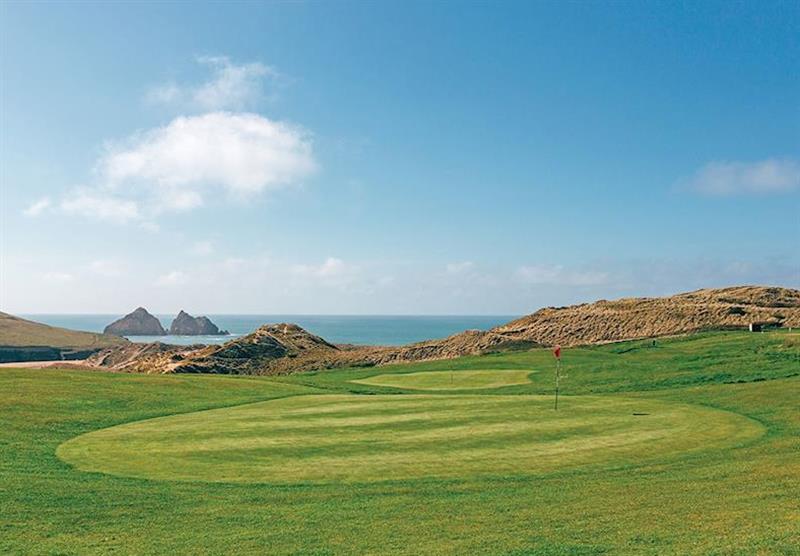 Golf at Trevornick in Holywell Bay, North Cornwall
