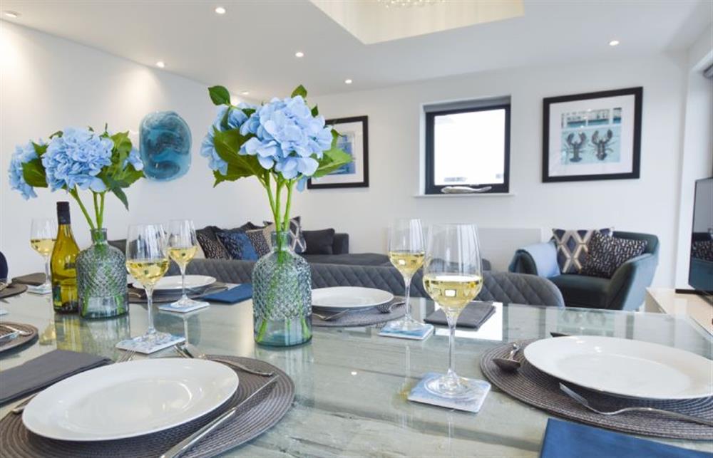 Gather round for a home cooked meal at Trevose Penthouse, Newquay