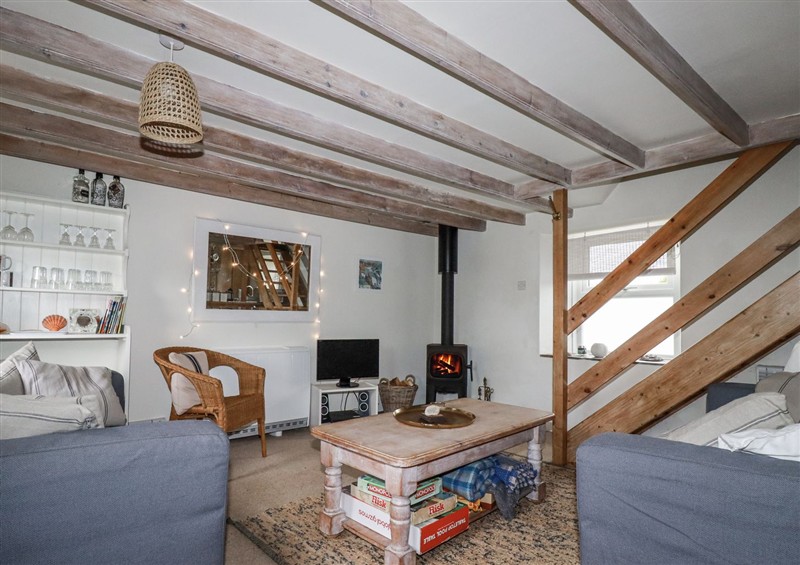 Relax in the living area at Trevrock, St Buryan