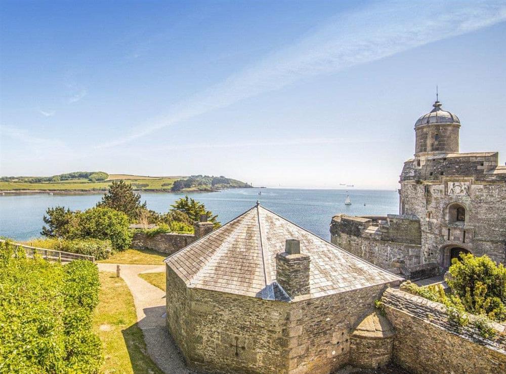 St Mawes Castle at Trevu in St Mawes, Cornwall