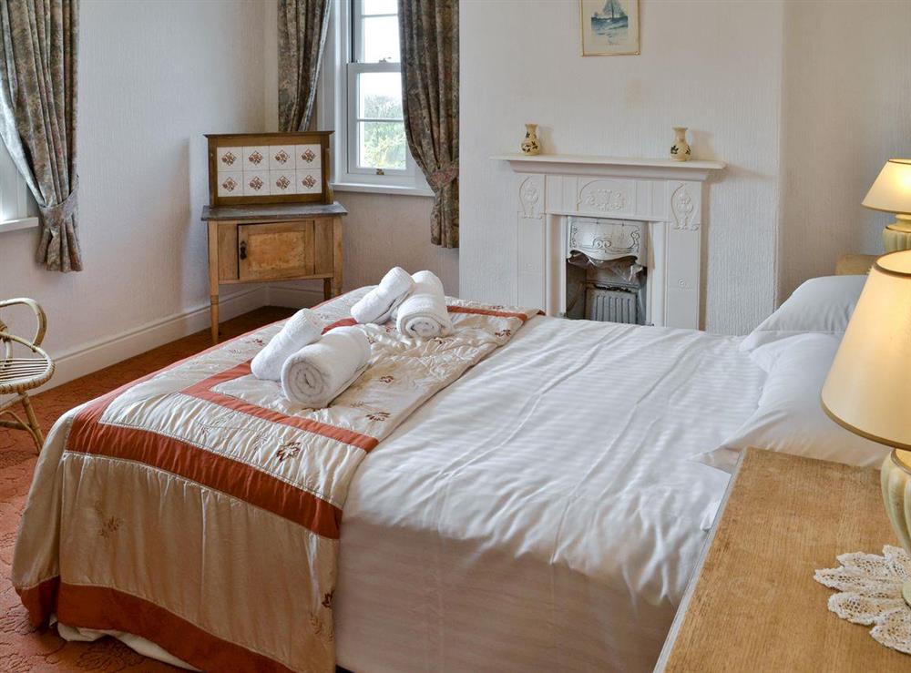 Comfortable double bedroom at Trew House in Stratton, Bude., Cornwall