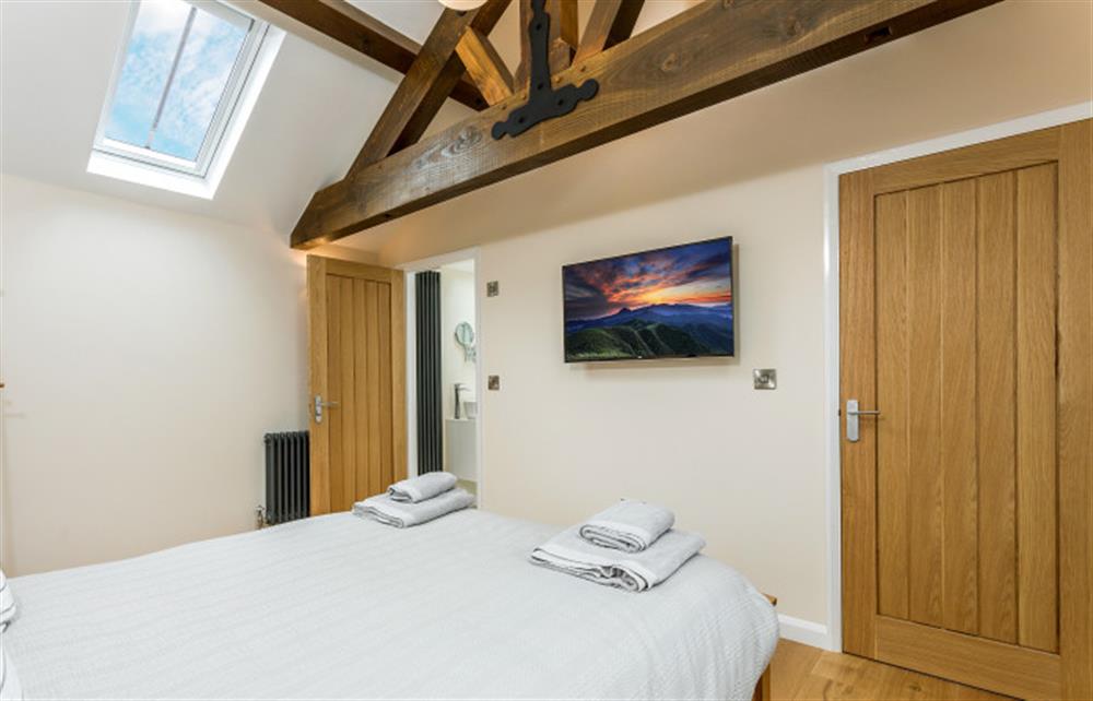 and another master bedroom  at Trewethan Barn, Tintagel