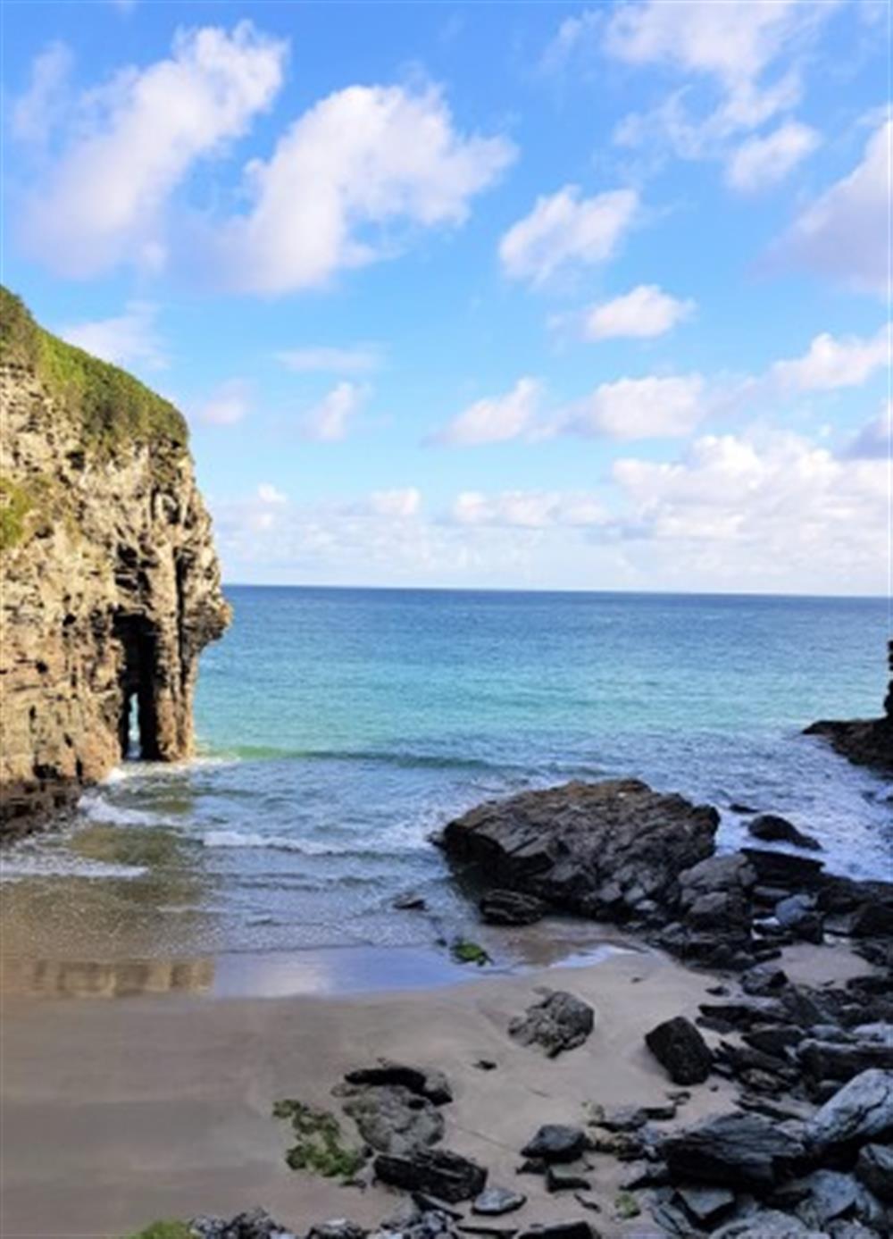 Beach at Trewethan Barn, Tintagel