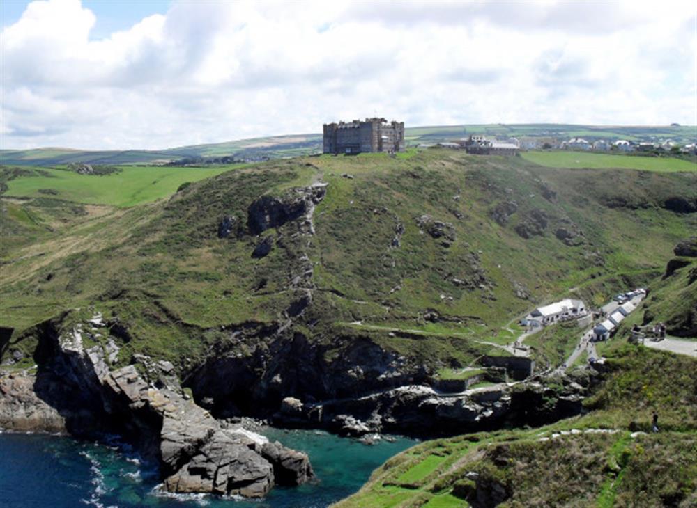 The area around Trewethan Barn at Trewethan Barn, Tintagel