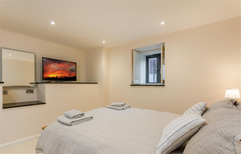 The second double bedroom  at Trewethan Barn, Tintagel