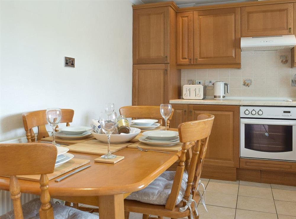 Convenient dining area within kitchen at Trewindsor in Llandysul, Ceredigion, Dyfed