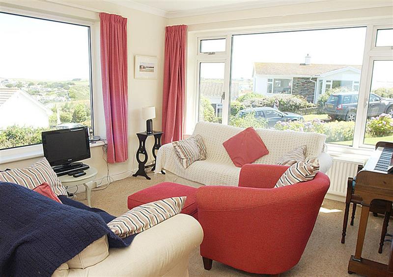 Relax in the living area at Trewint, Polzeath