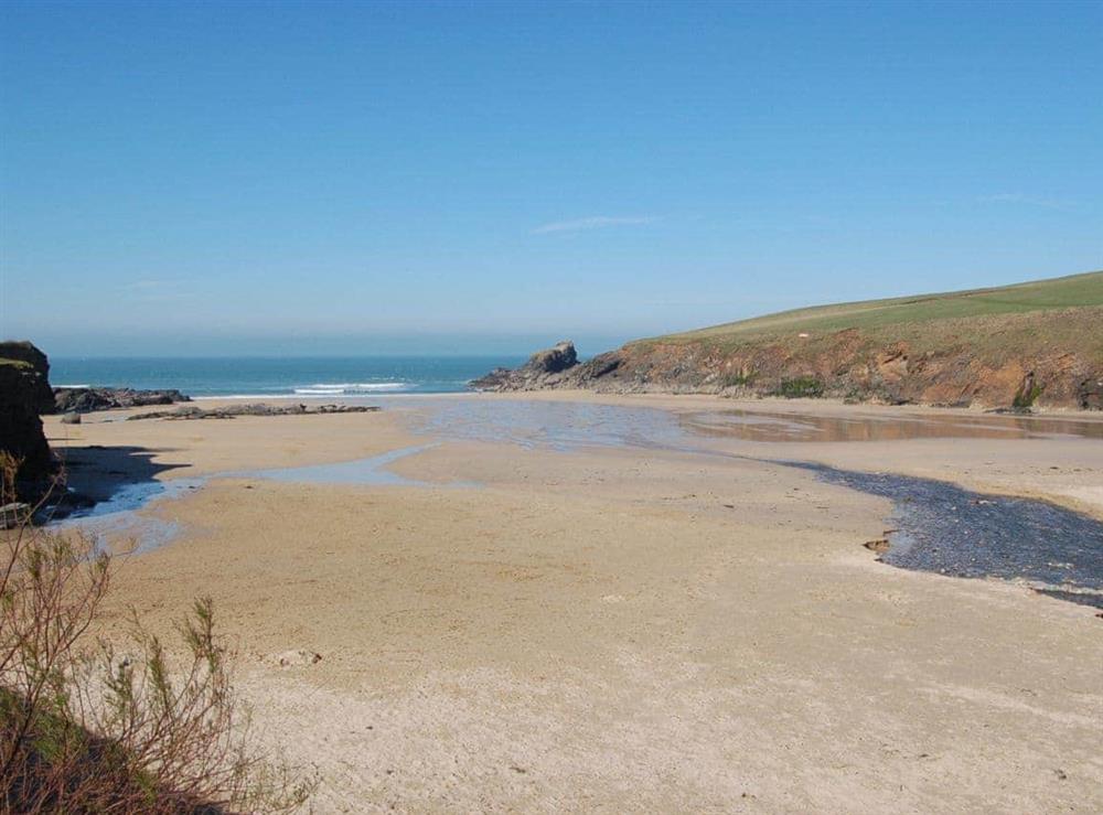Trevone beach at Trewithen Bungalow in St Merryn, near Padstow, Cornwall