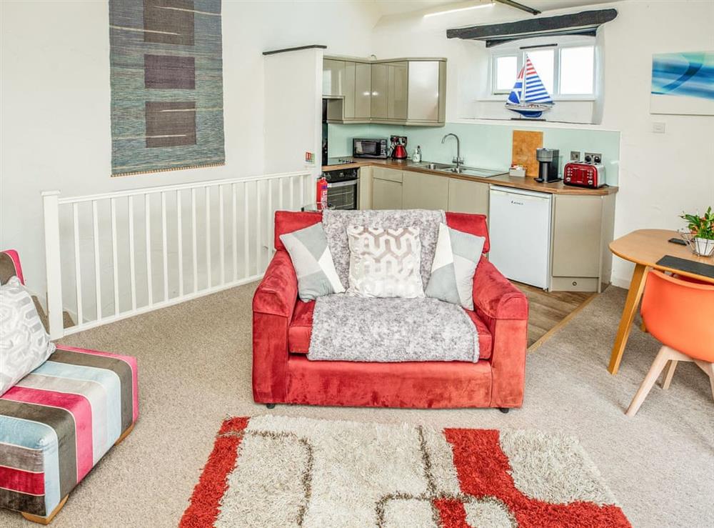 Open plan living space at Butterwell, 