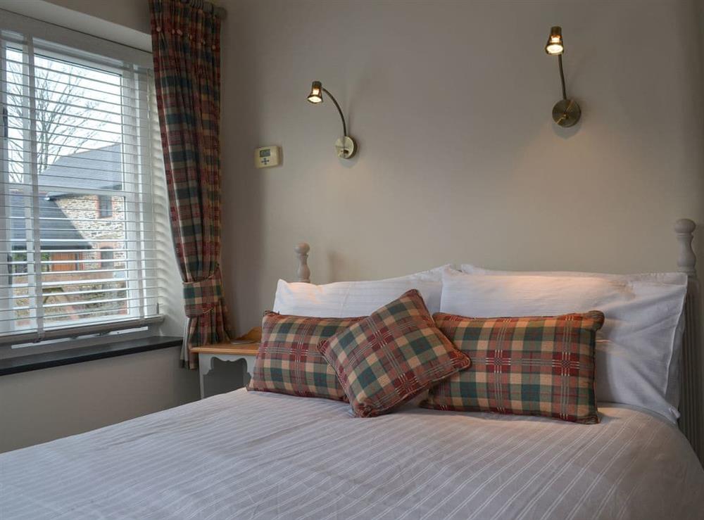 Double bedroom at Trezeal View in North Hill, Cornwall