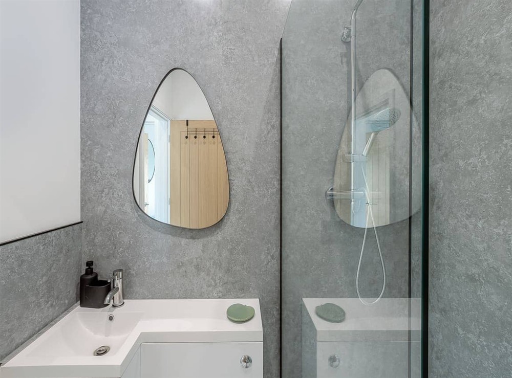 Shower room at Trig View in Bardon Mill, nr Hexham, Northumberland
