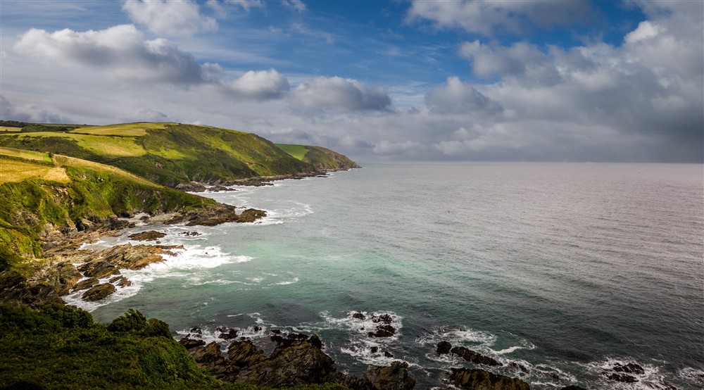 The area surrounding Triggabrowne Cottage, Cornwall at Triggabrowne Cottage in Lanteglos-by-fowey, Cornwall
