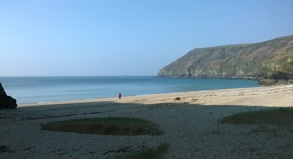 Lantic Bay at Triggabrowne Dairy Cottage in Lanteglos-by-fowey, Cornwall