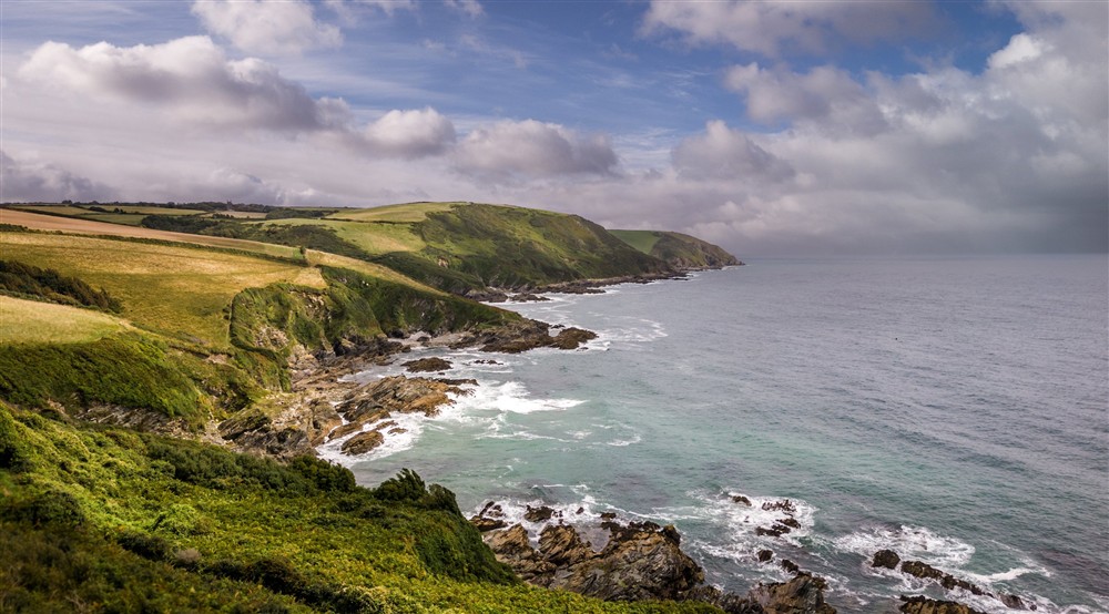 The area surrounding Triggabrowne Dairy Cottage, Cornwall at Triggabrowne Dairy Cottage in Lanteglos-by-fowey, Cornwall